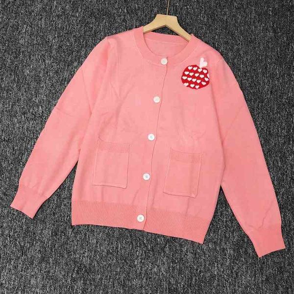 70% off 21 early autumn new love red apple knitted round neck sweater single breasted girl powder fashion small cardigan trend, White;black
70% off 21 early autumn new love red apple knitted round neck sweater single breasted girl powder fashion small cardigan trend, White;black