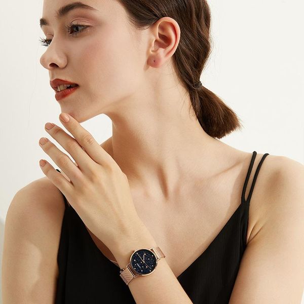 wristwatches cadisen2021light weight luxury women's watch elegant atmospheric quartz with exquisite bracelet rose gold dress waterproof, Slivery;brown
wristwatches cadisen2021light weight luxury women's watch elegant atmospheric quartz with exquisite bracelet rose gold dress waterproof, Slivery;brown