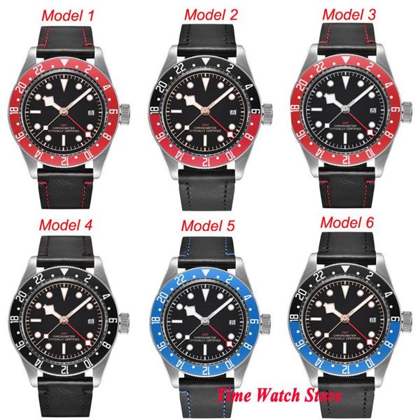 wristwatches 41mm no logo gmt men's watch multicolor black dial luminous sapphire glass automatic movement wrist men corgmt, Slivery;brown
wristwatches 41mm no logo gmt men's watch multicolor black dial luminous sapphire glass automatic movement wrist men corgmt, Slivery;brown