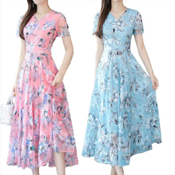 sales summer waist tight womens dresses short sleeve floral print midi streetwear for party, Black;gray
sales summer waist tight womens dresses short sleeve floral print midi streetwear for party, Black;gray