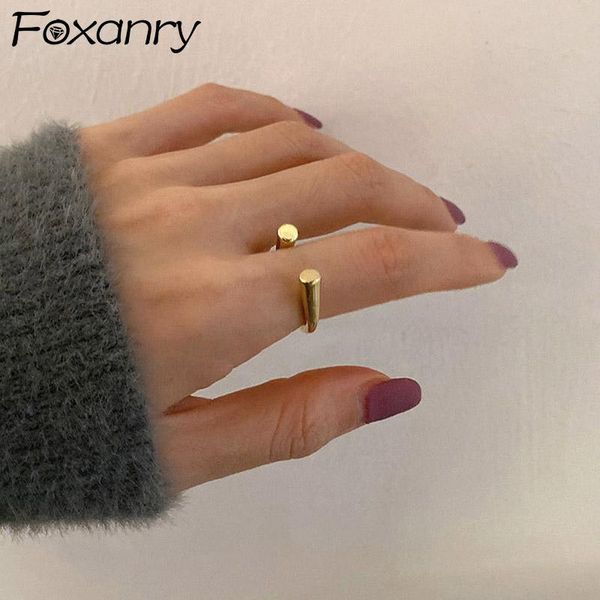 cluster rings foxanry minimalist 925 sterling silver engagement fashion luxury jewelry for women elegant party accessories gifts, Golden;silver
cluster rings foxanry minimalist 925 sterling silver engagement fashion luxury jewelry for women elegant party accessories gifts, Golden;silver