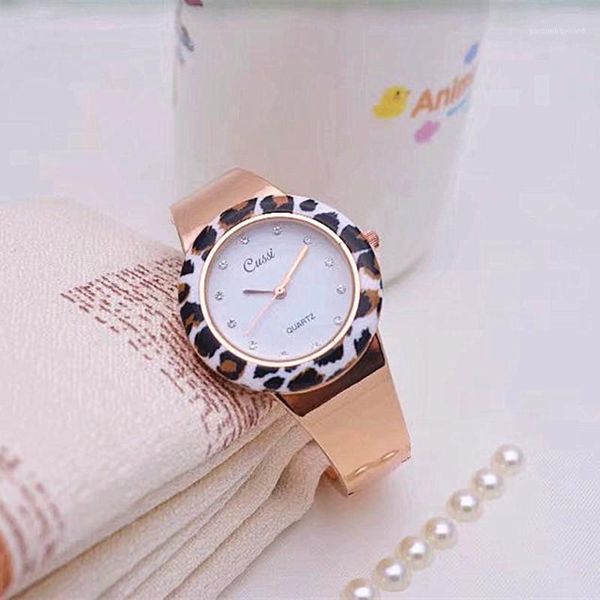 luxury leopard womens bracelet watches quartz wristwatches ladies dress relogio feminino gifts, Slivery;brown
luxury leopard womens bracelet watches quartz wristwatches ladies dress relogio feminino gifts, Slivery;brown