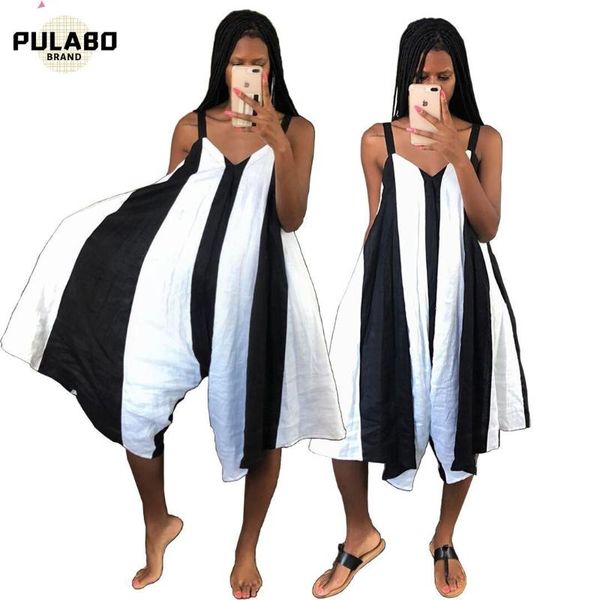 women jumpsuits v-neck sleeveless summer playsuits casual loose pockets vintage romper patchwork strap knitted pants women's & rompers, Black;white
women jumpsuits v-neck sleeveless summer playsuits casual loose pockets vintage romper patchwork strap knitted pants women's & rompers, Black;white
