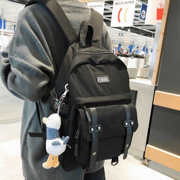 women waterproof nylon backpack student cute school bag kawaii girl backpack lapfemale fashion book bag buckle ladies luxury y0804
women waterproof nylon backpack student cute school bag kawaii girl backpack lapfemale fashion book bag buckle ladies luxury y0804