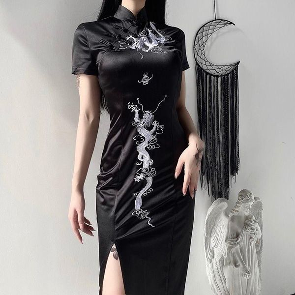ethnic clothing 2021 vintage qipao dress lace cheongsam elegant women mandarin collar robe chinese vestidos, Red
ethnic clothing 2021 vintage qipao dress lace cheongsam elegant women mandarin collar robe chinese vestidos, Red