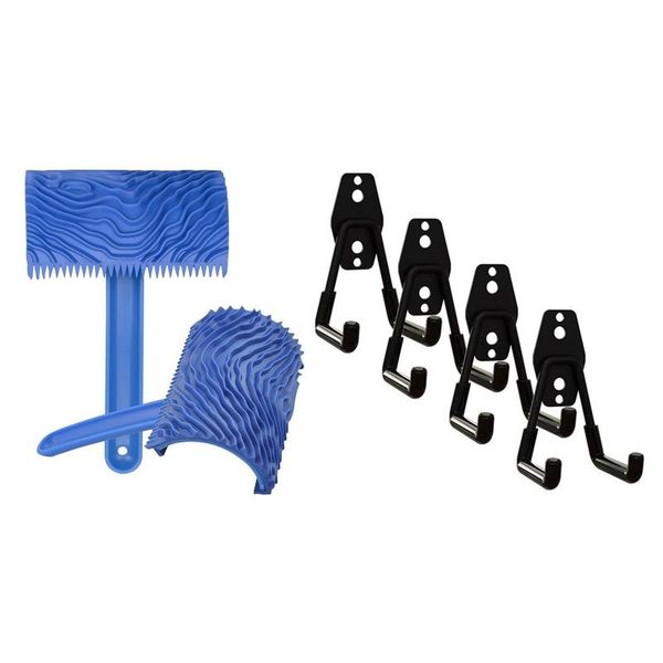 hooks & rails 4x garage hooks,garage storage utility double 2x wood pattern graining tool set
hooks & rails 4x garage hooks,garage storage utility double 2x wood pattern graining tool set