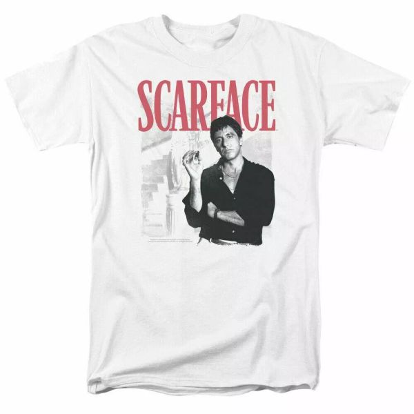 scarface stairway t shirt licensed gangster movie tony montana retro tee white, White;black
scarface stairway t shirt licensed gangster movie tony montana retro tee white, White;black