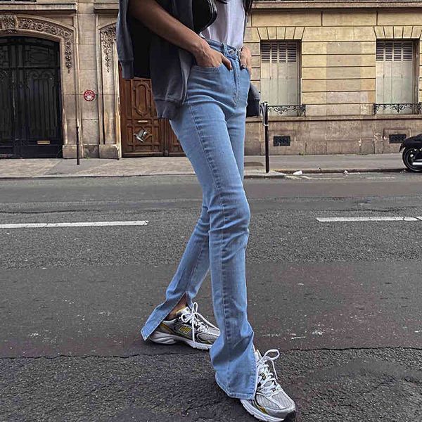 women's jeans woman high waist bodycon femme split pencil denim skinny trousers flared pants donna bell bottom 2021 spring 44w1, Blue
women's jeans woman high waist bodycon femme split pencil denim skinny trousers flared pants donna bell bottom 2021 spring 44w1, Blue