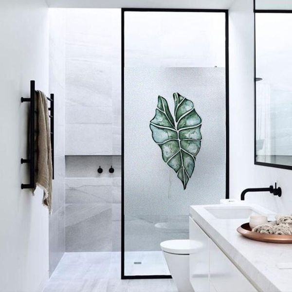 window stickers 90cm 120cm green leaf glass film bathroom curtain door privacy protection support custom size
window stickers 90cm 120cm green leaf glass film bathroom curtain door privacy protection support custom size