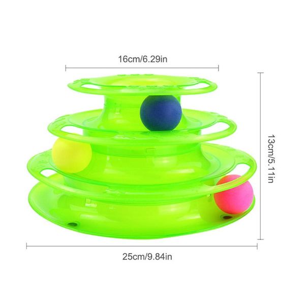 cat toys intelligence toy tower tracks disc training amusement plate ball three levels
cat toys intelligence toy tower tracks disc training amusement plate ball three levels