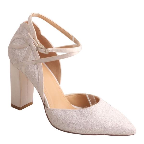 pointed toe pumps cross tied ankle strap wedding party shoes chunky heel dress, Black
pointed toe pumps cross tied ankle strap wedding party shoes chunky heel dress, Black
