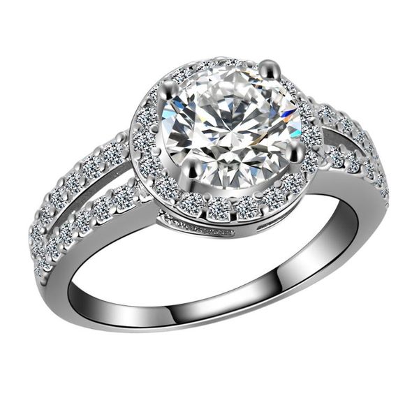cluster rings modern charm silver ring round crystal cubac zirconia men's and women's engagement birthday gift, Golden;silver
cluster rings modern charm silver ring round crystal cubac zirconia men's and women's engagement birthday gift, Golden;silver