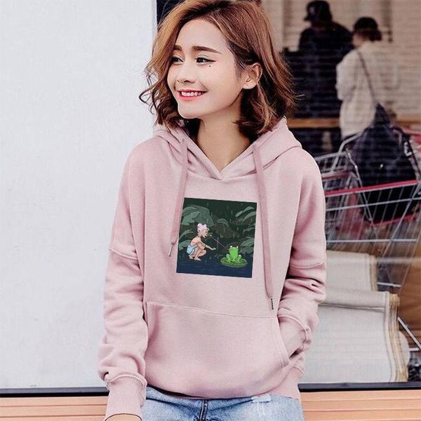 women's hoodies & sweatshirts 2021 autumn winter cartoon graphics print hoody funny streetwear men/women casual long sleeve pullovers, Black
women's hoodies & sweatshirts 2021 autumn winter cartoon graphics print hoody funny streetwear men/women casual long sleeve pullovers, Black