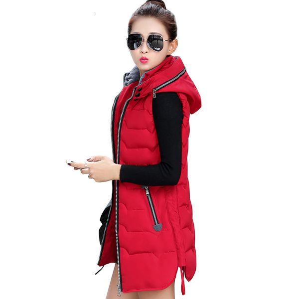 Women's Down & Parkas Winter Women Waistcoat arrival Fashion Female Jacket Hooded Warm Long colete feminino Plus Size coat1 JF72, Black
Women's Down & Parkas Winter Women Waistcoat arrival Fashion Female Jacket Hooded Warm Long colete feminino Plus Size coat1 JF72, Black