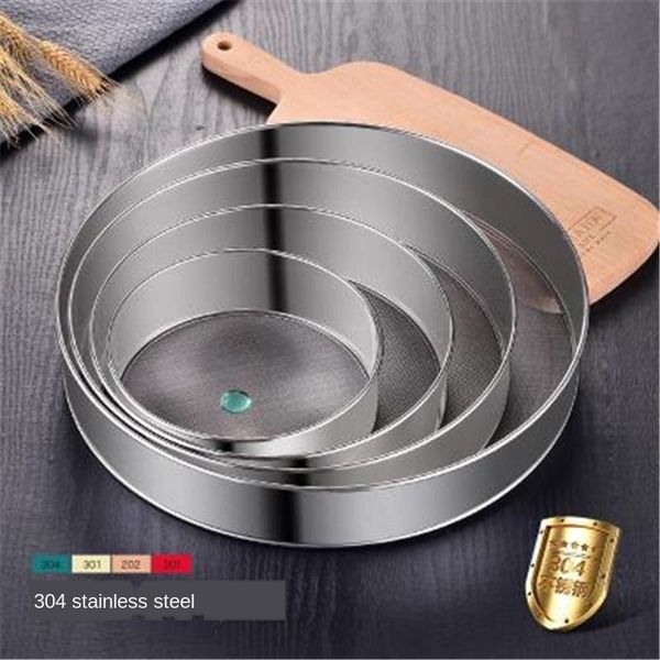 kitchen tools 304 stainless steel ultra-fine powder sieve flour thickened round baking filter mesh icing sugar & pastry
kitchen tools 304 stainless steel ultra-fine powder sieve flour thickened round baking filter mesh icing sugar & pastry
