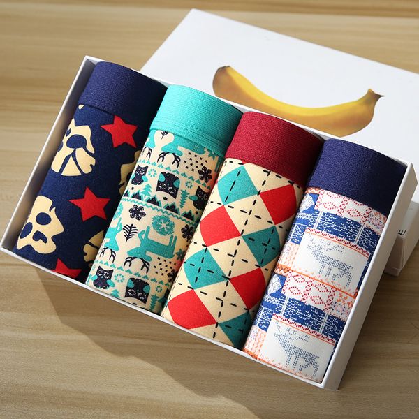 men underwear boxers fashion printed mens underpants shorts modal male panties pouch sheath, Black;white
men underwear boxers fashion printed mens underpants shorts modal male panties pouch sheath, Black;white