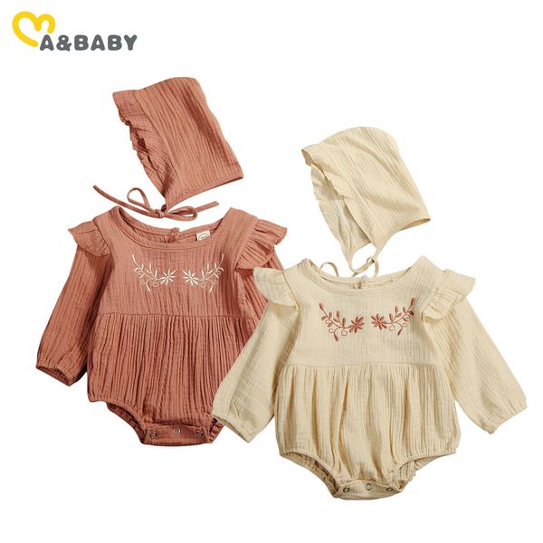 0-24m born infant baby girl romper embroidery flower long sleeve soft jumpsuit vintage autumn clothes 210515, Blue
0-24m born infant baby girl romper embroidery flower long sleeve soft jumpsuit vintage autumn clothes 210515, Blue