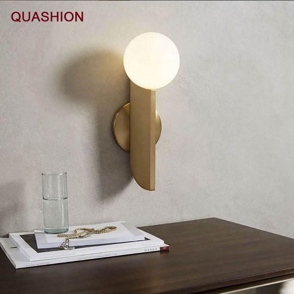 wall lamp golden copper iron plating led light bedroom bedside lam nordic minimalist luxury personality milky color glass
wall lamp golden copper iron plating led light bedroom bedside lam nordic minimalist luxury personality milky color glass
