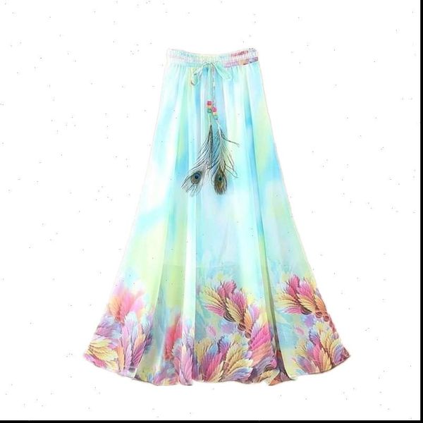 fashion maxi casual elegant saia womens skirt longa chiffon bohemian vintage summer female long flower ethnic clothes, Black
fashion maxi casual elegant saia womens skirt longa chiffon bohemian vintage summer female long flower ethnic clothes, Black