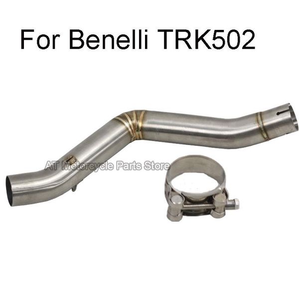 motorcycle exhaust system slip on for benelli trk502 middle pipe tube modified link connect stainless steel escape moto
motorcycle exhaust system slip on for benelli trk502 middle pipe tube modified link connect stainless steel escape moto