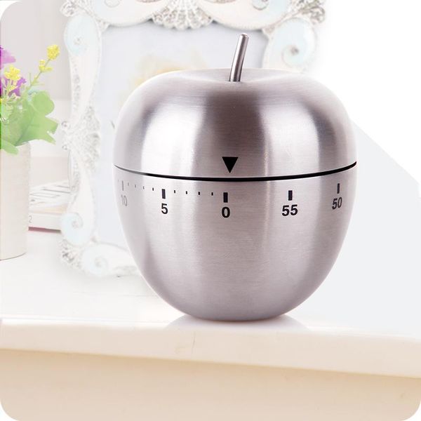 other clocks & accessories creative kitchen stainless steel timer silver apple mechanical countdown reminder alarm clock
other clocks & accessories creative kitchen stainless steel timer silver apple mechanical countdown reminder alarm clock