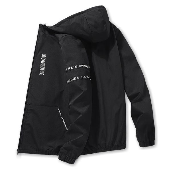 spring and summer hooded zipper long-sleeved sun protection clothing casual running sportswear men's thin windbreaker jacket jackets, Black;brown
spring and summer hooded zipper long-sleeved sun protection clothing casual running sportswear men's thin windbreaker jacket jackets, Black;brown