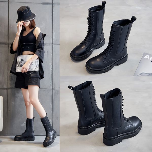 martin boots womens 2020 autumn ankle boots shoes high-ins british style zipper elastic chimney breathable boots m035, Black
martin boots womens 2020 autumn ankle boots shoes high-ins british style zipper elastic chimney breathable boots m035, Black
