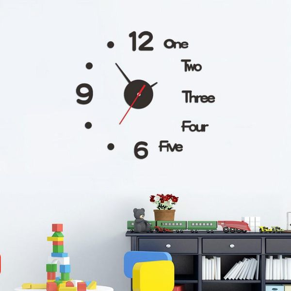 acrylic diy wall clock modern design 3d mirror surface sticker silent home office for living room bedroom clocks
acrylic diy wall clock modern design 3d mirror surface sticker silent home office for living room bedroom clocks