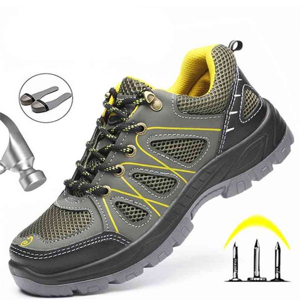 breathable steel toe work shoes safety boots men anti-smashing safety shoes indestructible security shoes work boots sneakers 210923, Black
breathable steel toe work shoes safety boots men anti-smashing safety shoes indestructible security shoes work boots sneakers 210923, Black