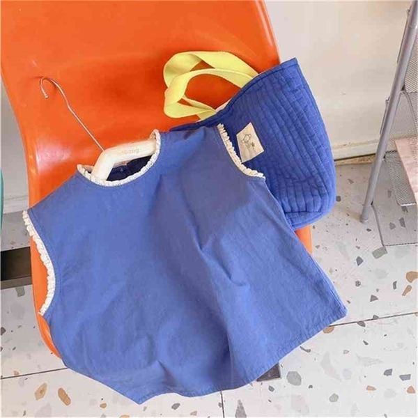summer arrival girls fashion cotton vest kids korean design vests 210528, Blue
summer arrival girls fashion cotton vest kids korean design vests 210528, Blue