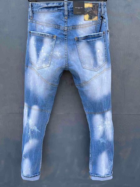 men's jeans phantom turtle classic fashion man hip hop rock moto mens casual design ripped distressed ny denim biker 1051, Blue
men's jeans phantom turtle classic fashion man hip hop rock moto mens casual design ripped distressed ny denim biker 1051, Blue