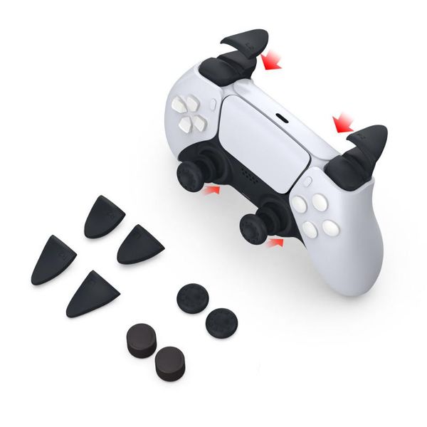joystick caps set for ps5 dualsense controller thumb grips sticks trigger extender d-pad buttons game accessories controllers & joysticks
joystick caps set for ps5 dualsense controller thumb grips sticks trigger extender d-pad buttons game accessories controllers & joysticks