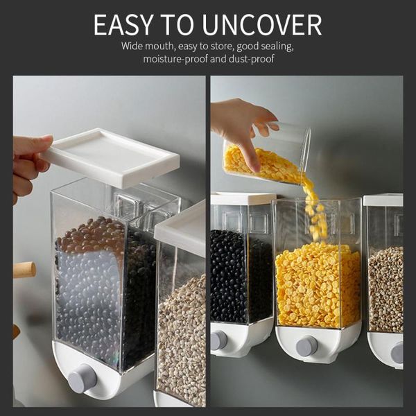 storage bottles & jars food box kitchen wall-mounted tank plastic container airtight keepfresh
storage bottles & jars food box kitchen wall-mounted tank plastic container airtight keepfresh