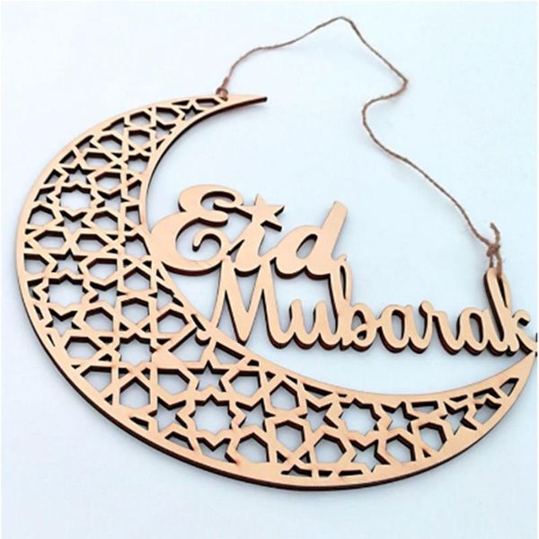 decorative objects & figurines eidmubarak muslim islamic wooden moon pendant decoration
decorative objects & figurines eidmubarak muslim islamic wooden moon pendant decoration