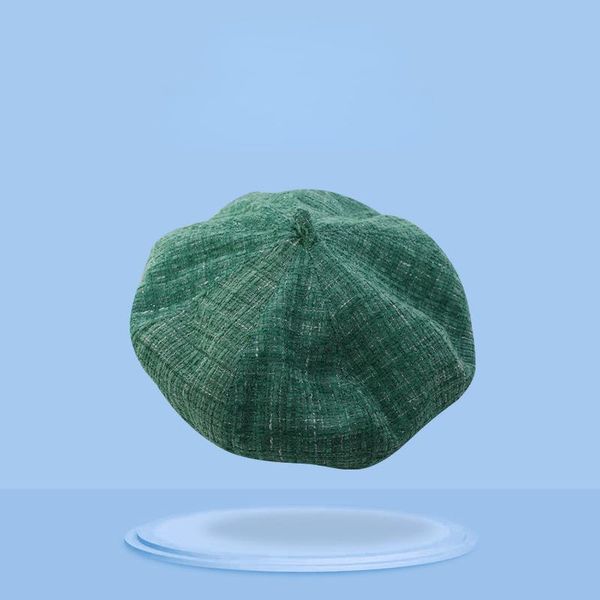 berets children's beret girls hat autumn and winter western style baby fashion pumpkin octagonal, Blue;gray
berets children's beret girls hat autumn and winter western style baby fashion pumpkin octagonal, Blue;gray