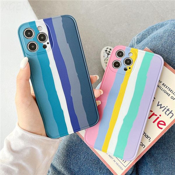 cell phone pouches rainbow liquid silicone case for 12 11 pro max xr xs 7 8 plus se 2021 tpu back cover
cell phone pouches rainbow liquid silicone case for 12 11 pro max xr xs 7 8 plus se 2021 tpu back cover