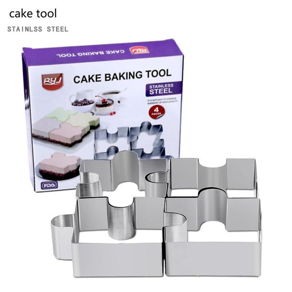 4pcs/set stainless steel cake cutter mousse cookie big puzzle love shape mold fondant jelly baking tool & pastry tools
4pcs/set stainless steel cake cutter mousse cookie big puzzle love shape mold fondant jelly baking tool & pastry tools