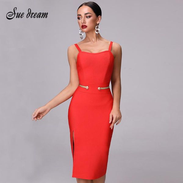 bandage dress elegant white red women's party calf length split spaghetti vestdios casual dresses, Black;gray
bandage dress elegant white red women's party calf length split spaghetti vestdios casual dresses, Black;gray
