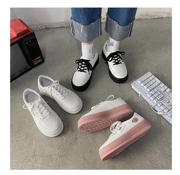 summer womens thick sole shoes round toe low rubber bottom college style casual flats shoes factory wholesale, Black
summer womens thick sole shoes round toe low rubber bottom college style casual flats shoes factory wholesale, Black