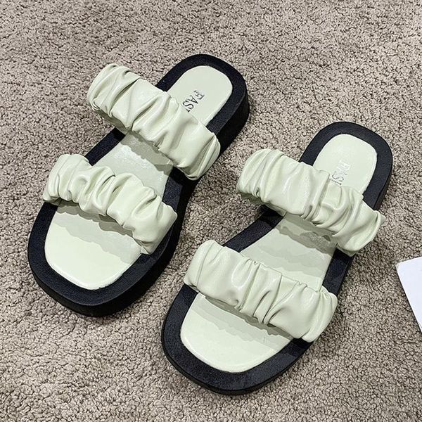 summer fashion women low heels slides mules designer open toe platform green beige flat slippers beach slip on shoes, Black
summer fashion women low heels slides mules designer open toe platform green beige flat slippers beach slip on shoes, Black