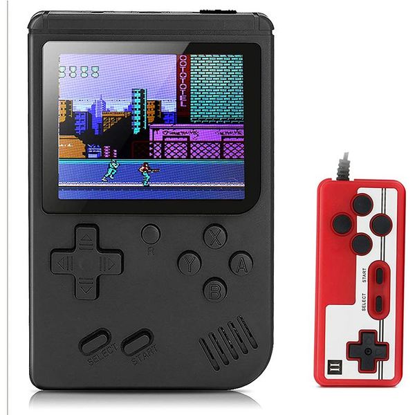 handheld games console for kids adults retro video consoles 3" screen 400 classic 8 bit game player with av cable portable players
handheld games console for kids adults retro video consoles 3" screen 400 classic 8 bit game player with av cable portable players