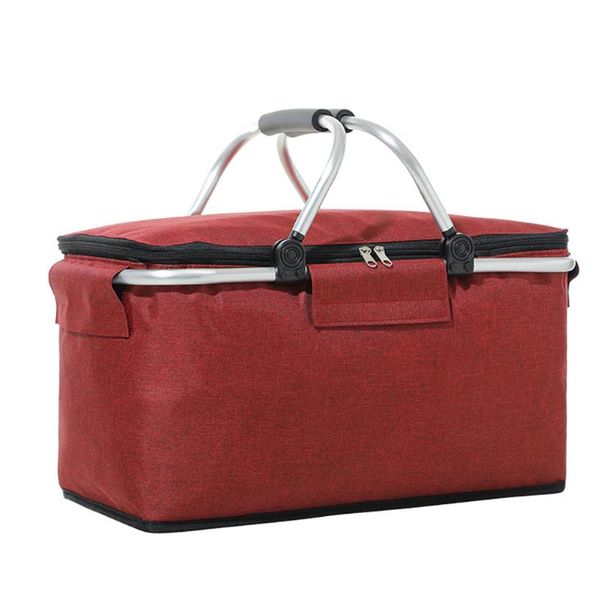 camp furniture versatile picnic cooler box isothermal portable collapsible lunch bag large market basket for family outdoor party in spring
camp furniture versatile picnic cooler box isothermal portable collapsible lunch bag large market basket for family outdoor party in spring