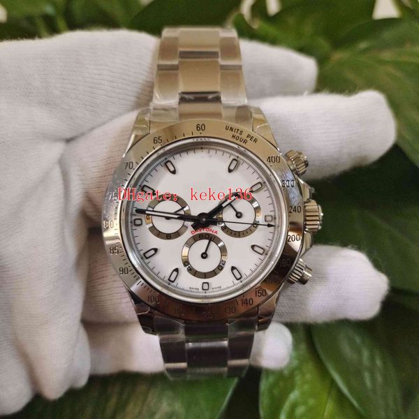 bpf wristwatches 904l stainless steel 40mm white dial cosmograph 116520 eta 4130 movement automatic chronograph working mens watch watches, Slivery;brown
bpf wristwatches 904l stainless steel 40mm white dial cosmograph 116520 eta 4130 movement automatic chronograph working mens watch watches, Slivery;brown