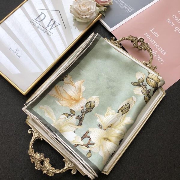 scarves handmade sewed 100% silk scarf women fashion hangzhou scarfe real ladies french floral long, Blue;gray
scarves handmade sewed 100% silk scarf women fashion hangzhou scarfe real ladies french floral long, Blue;gray