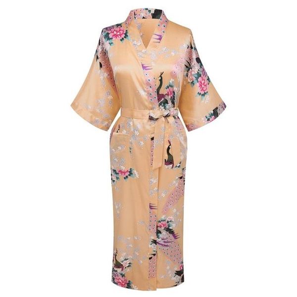 japanese style vintage women spring satin kimono summer bathrobe elegant comfortable soft nightgown daily casual home nightwear women's, Black;red
japanese style vintage women spring satin kimono summer bathrobe elegant comfortable soft nightgown daily casual home nightwear women's, Black;red