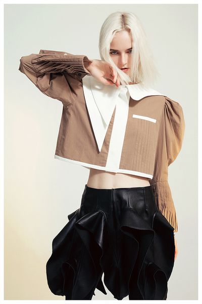 blouses Msxu fashions retro chic turn down collar asymmetric casual work office female blouse, White
blouses Msxu fashions retro chic turn down collar asymmetric casual work office female blouse, White