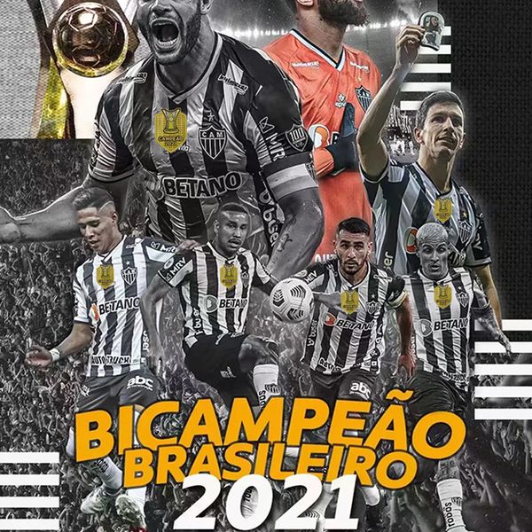 21/22 atletico mineiro champion soccer jersey campeão 2021 vargas m.zaracho sasha elias 113 special edition shirt away white keno marquinhos, Black;yellow
21/22 atletico mineiro champion soccer jersey campeão 2021 vargas m.zaracho sasha elias 113 special edition shirt away white keno marquinhos, Black;yellow