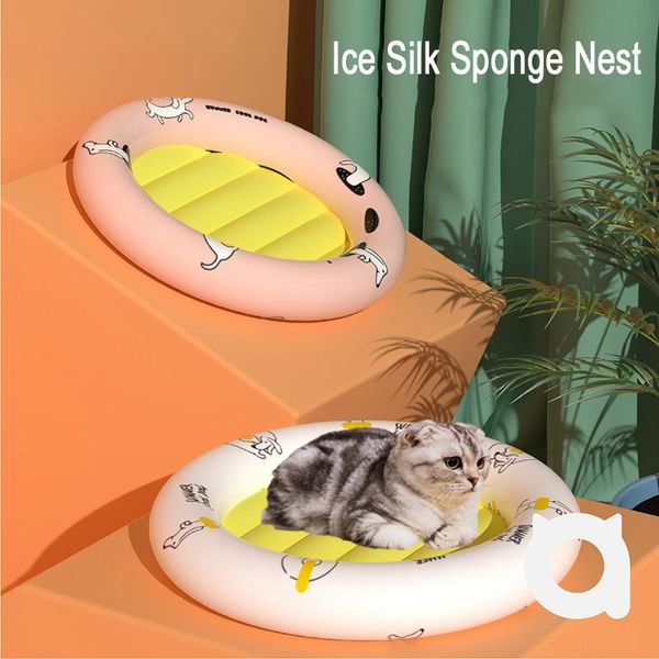 cat beds & furniture breathable anti-slip pet bed ice silk mat cushion round sofa pad dogs nest kennel
cat beds & furniture breathable anti-slip pet bed ice silk mat cushion round sofa pad dogs nest kennel
