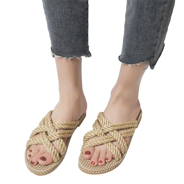 summer shoes women large size hollow flat low slippers grass woven sole beach 28#4, Black
summer shoes women large size hollow flat low slippers grass woven sole beach 28#4, Black