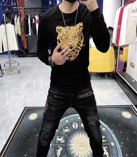 men's hoodies & sweatshirts luxury autumn tiger design hoodie outerwear thin male 100% cotton hoody quality vr57, Black
men's hoodies & sweatshirts luxury autumn tiger design hoodie outerwear thin male 100% cotton hoody quality vr57, Black